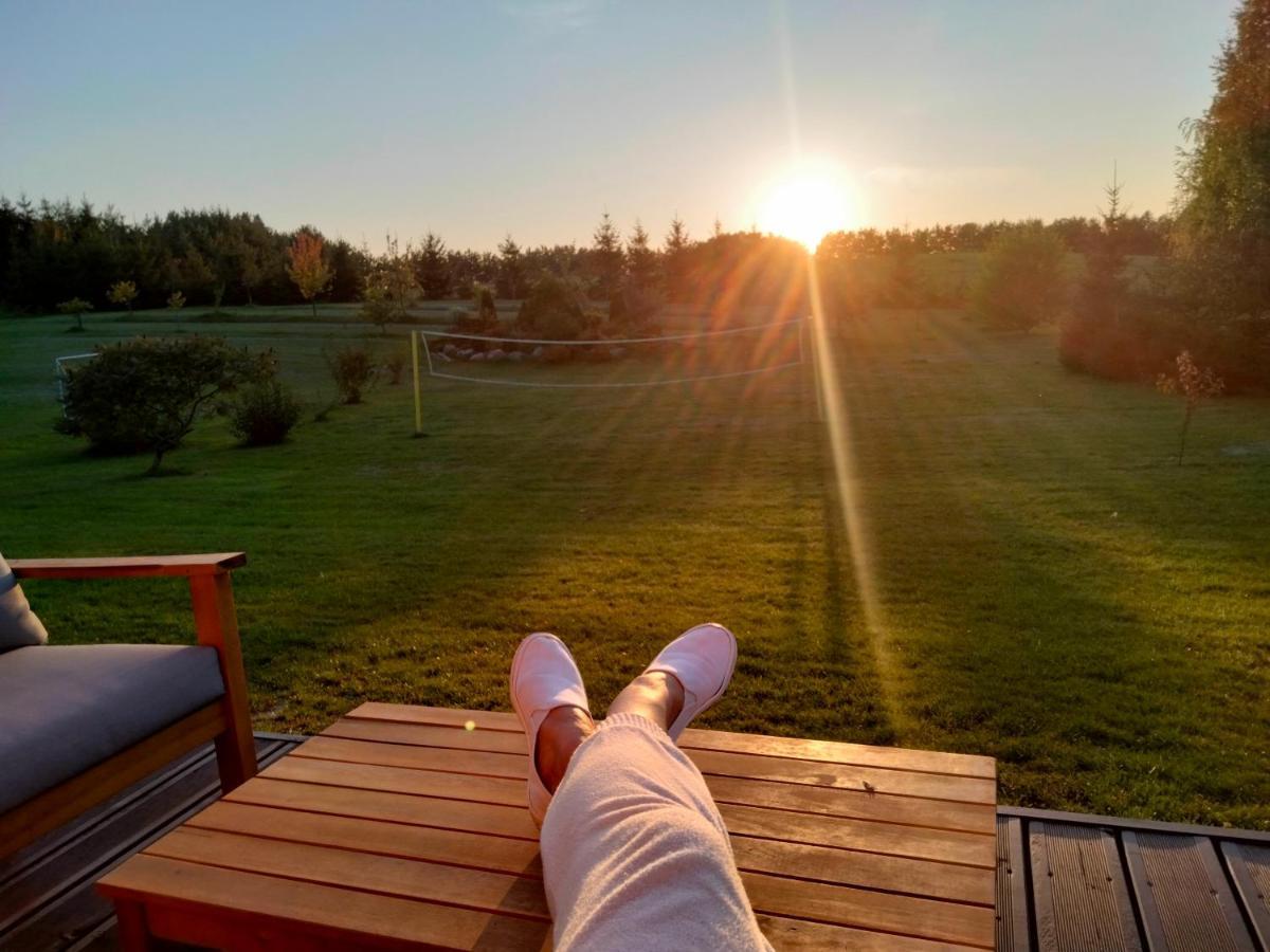 Wczasy Mazurskie - Domek Caloroczny Bez Mazury Moldzie Exteriér fotografie